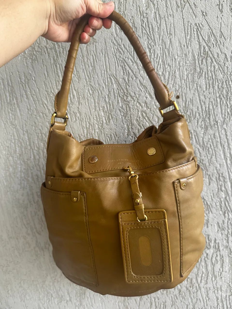 Bolsa Hobo Clássica de Couro Hillier da MARC By MARC JACOBS - Foto 2