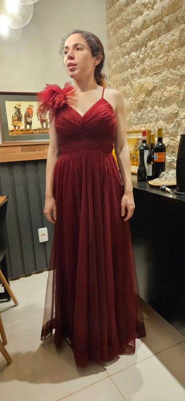 Lindo vestido de festa - Foto 3