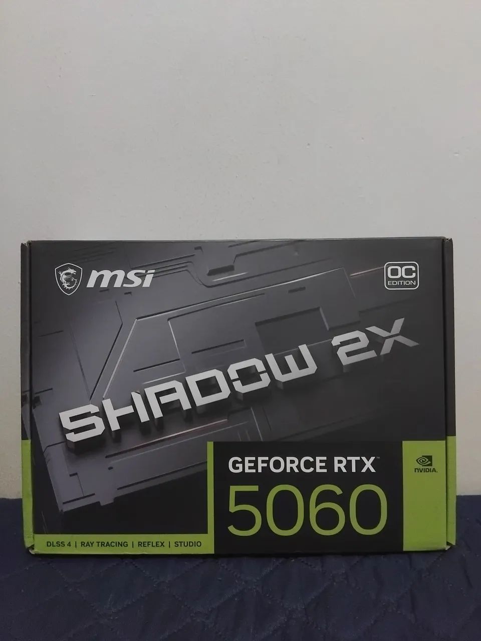 RTX 5060 - Placa de vídeo MSI Shadow 2x OC (NOVA)