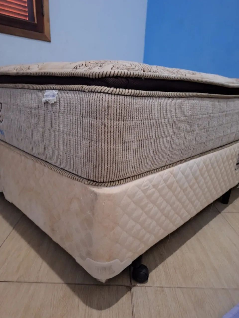 Cama BOX Solteirão - (190 cm x 137 cm) - Foto 4