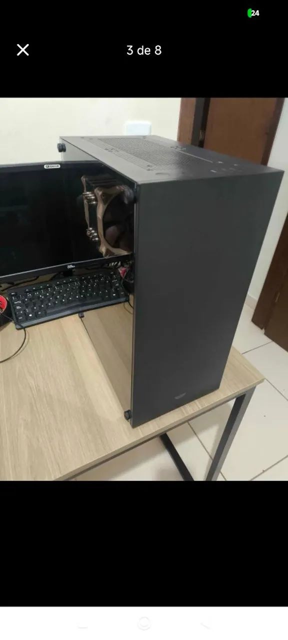 Computador gamer Xeon, ótimo para jogos leves e multitarefas. - Foto 4