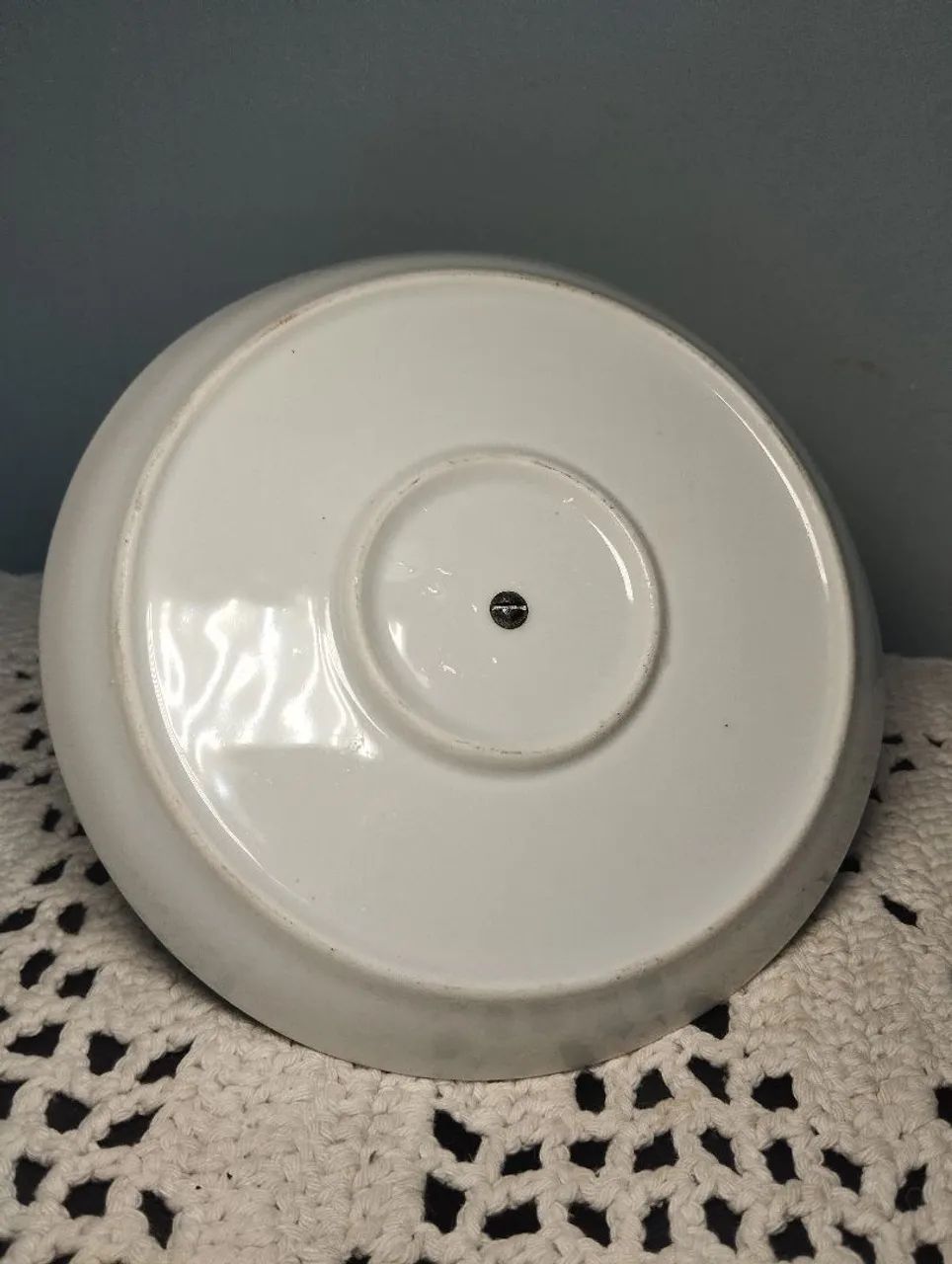 Prato pintado a mão anos 80 - Foto 3