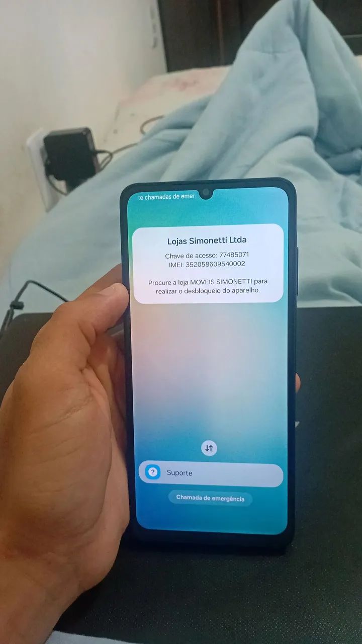 Celular A06 para retirada de peças 