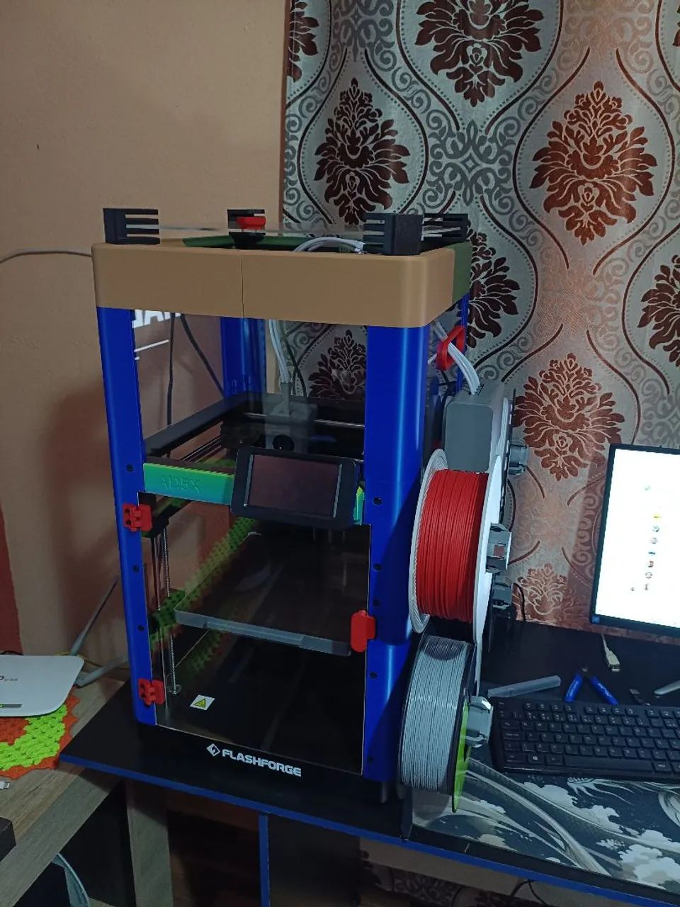 Impressora 3d flashforge ad5x semi novo  - Foto 5
