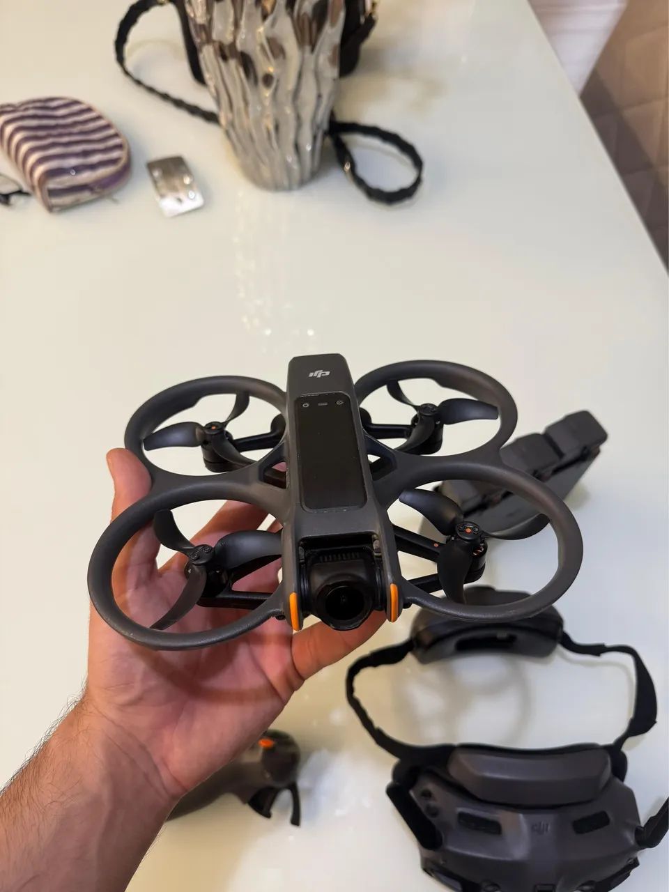Drone Dji avatar 2 fly more como com 3 baterias  - Foto 11