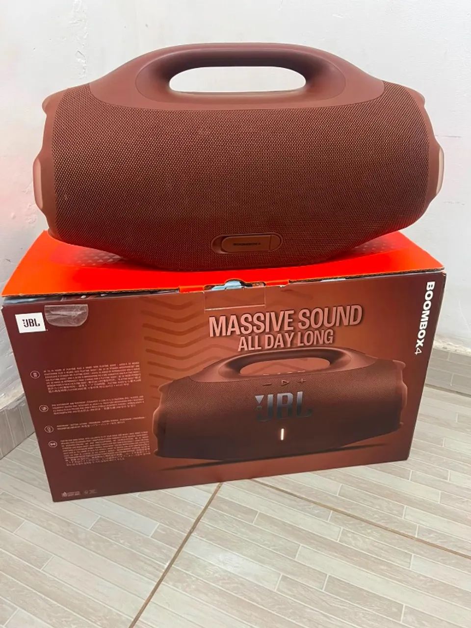 JBL BOOMBOX 4 MARROM- NOVA - Foto 3