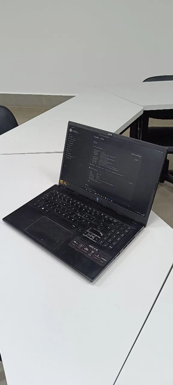 Notebook Nitro 15 i7 13gen 3050 6gb vram