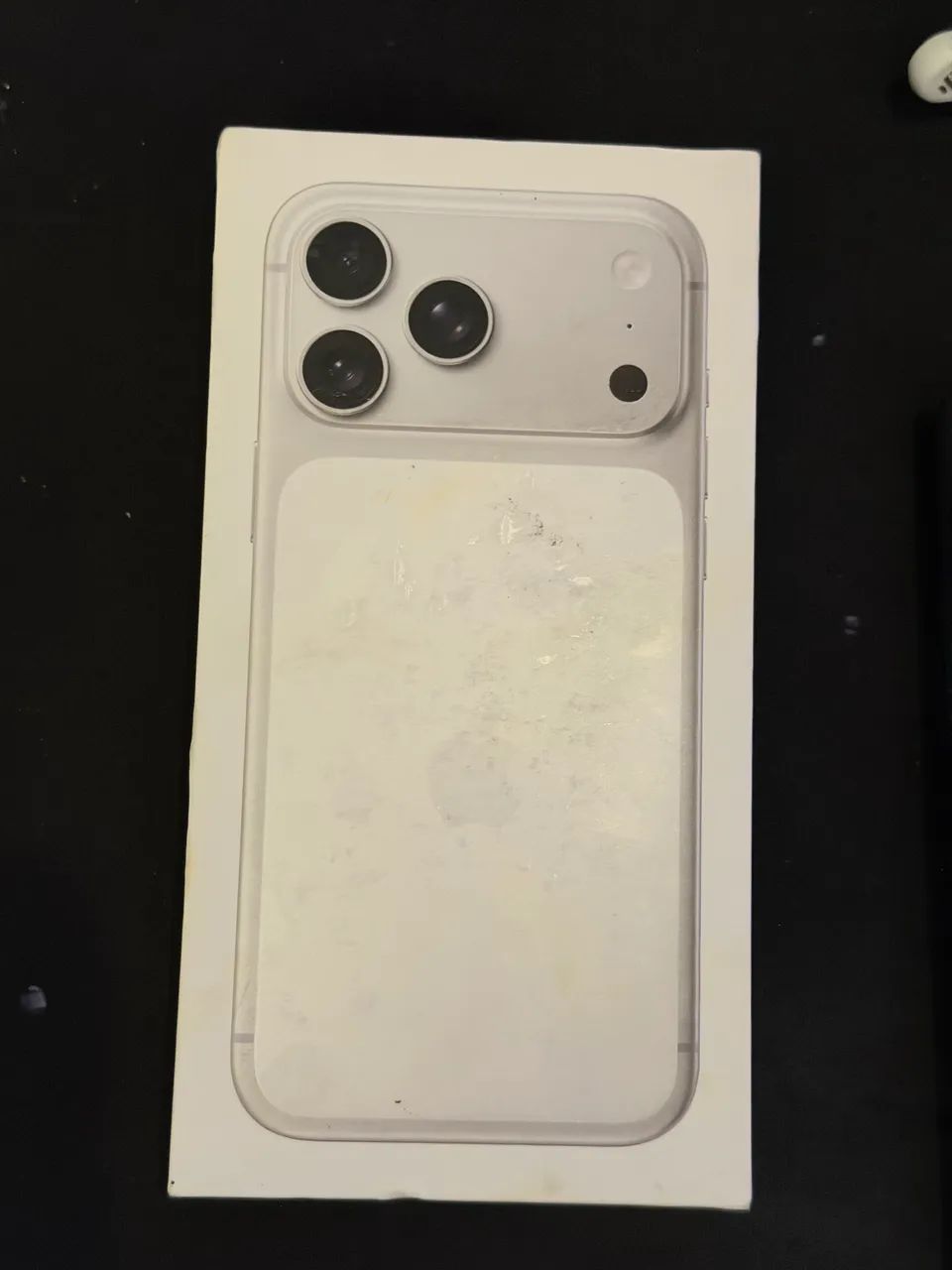 iPhone 17 pro Max 256 branco 