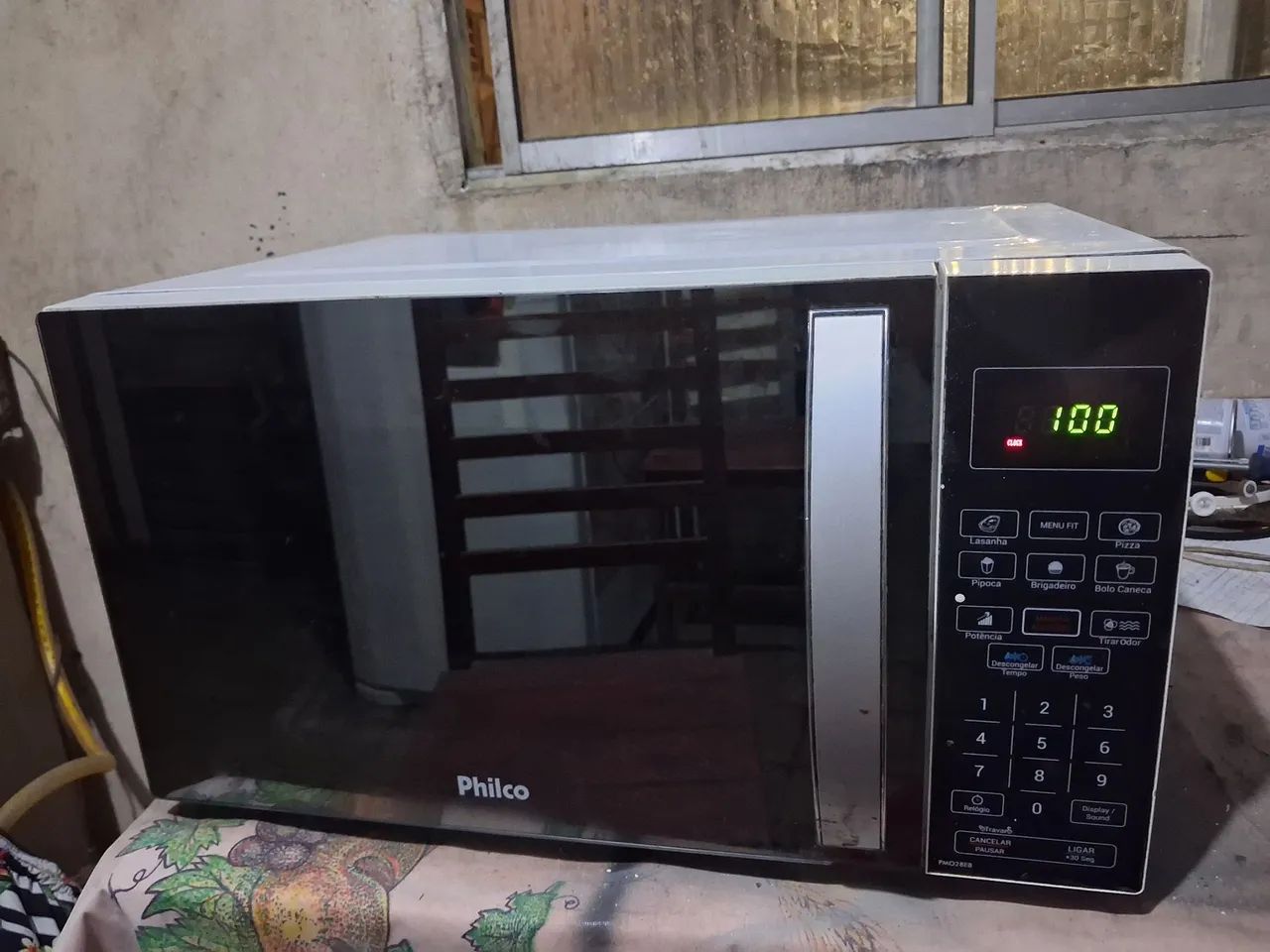 Microondda philco 20 Espelhado