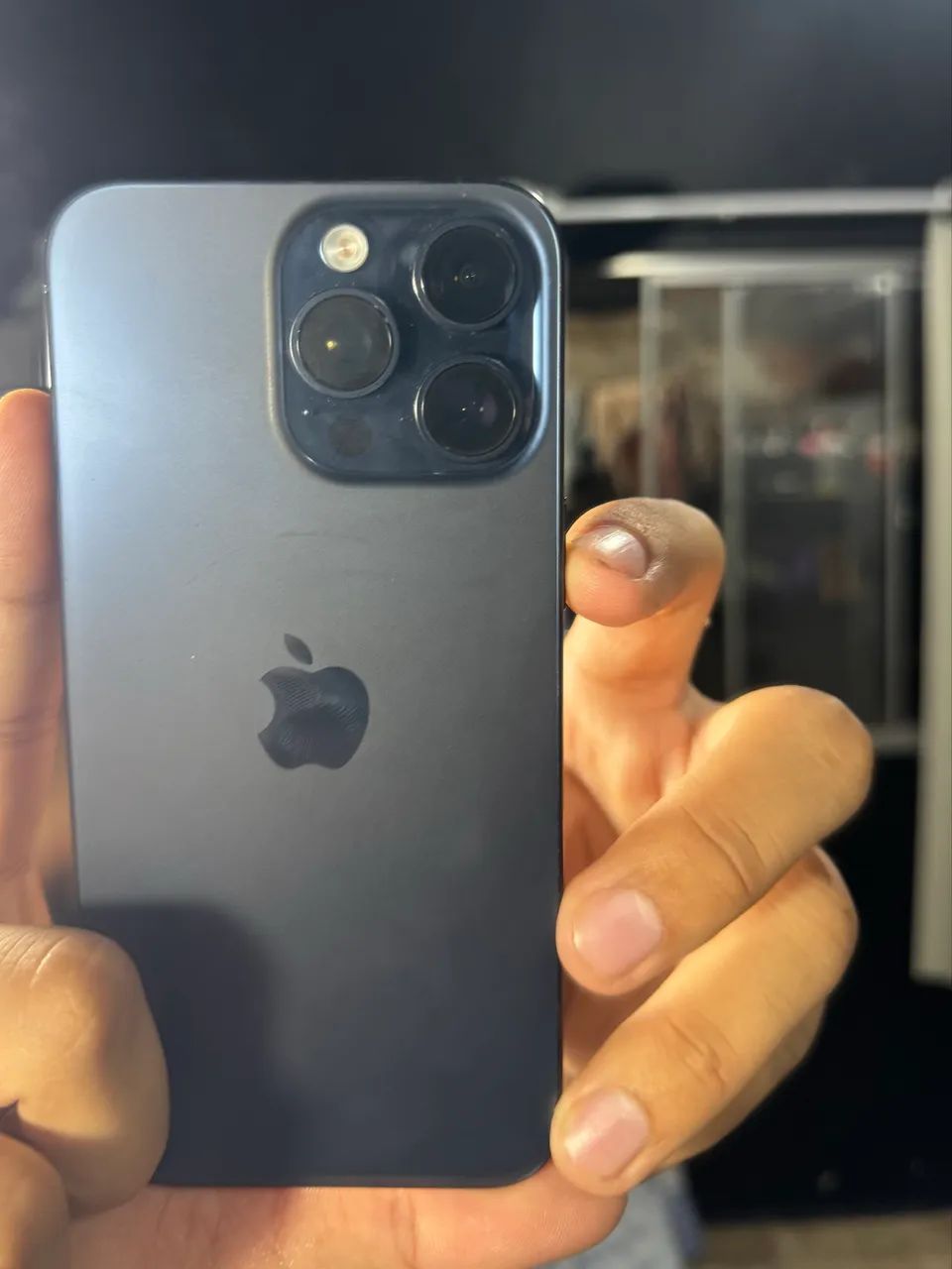 IPHONE 15 PRO MAX 256GB azul titânio  - Foto 2