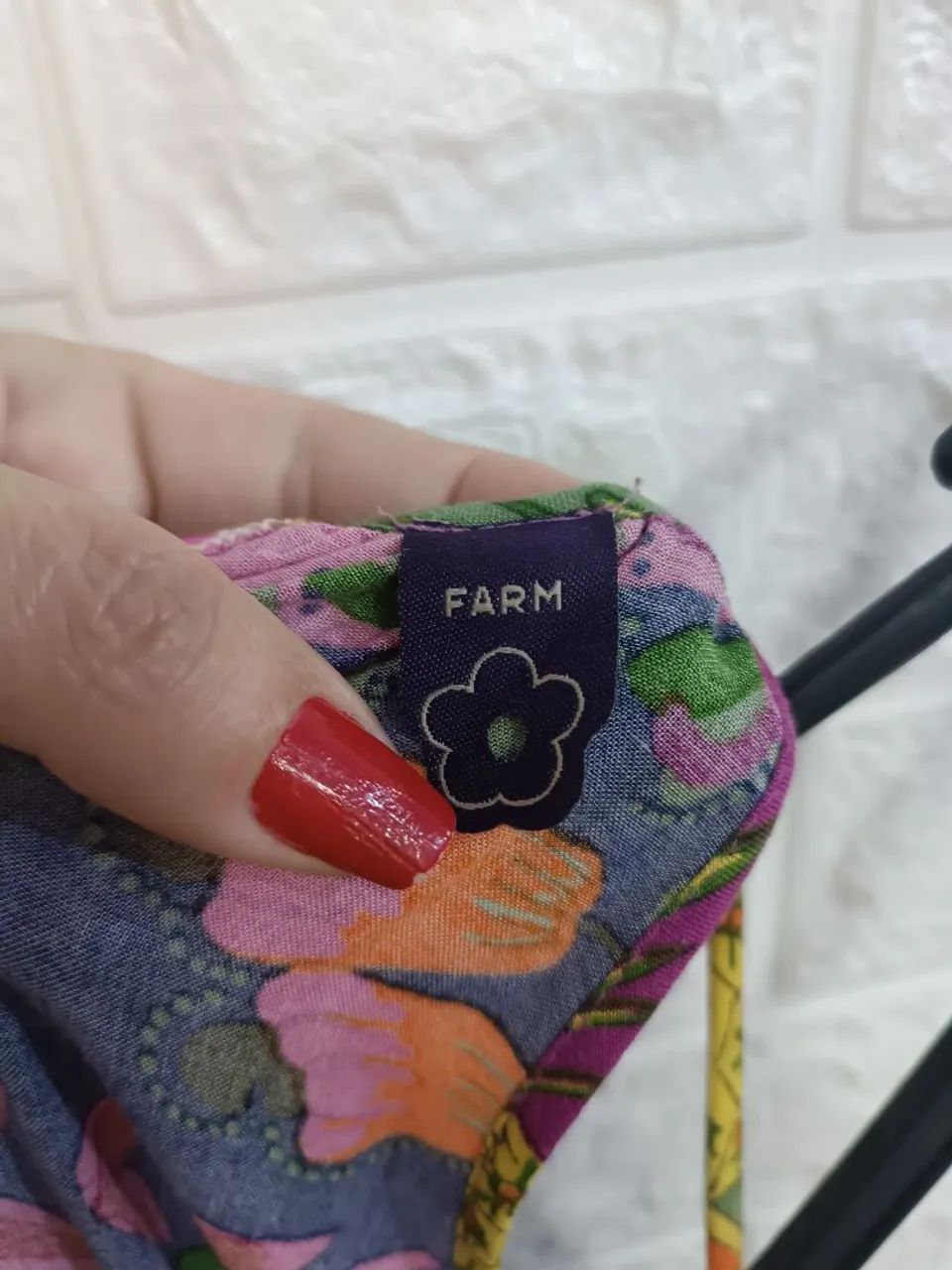 Vestido longo Farm - Foto 4