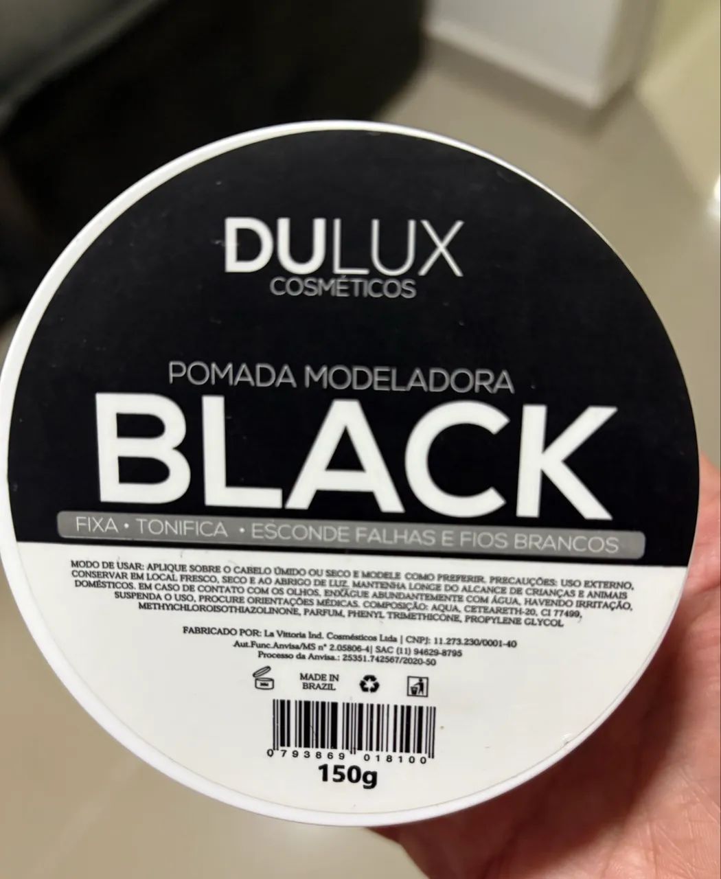 Pomada modeladora cabelo pentear Dulux