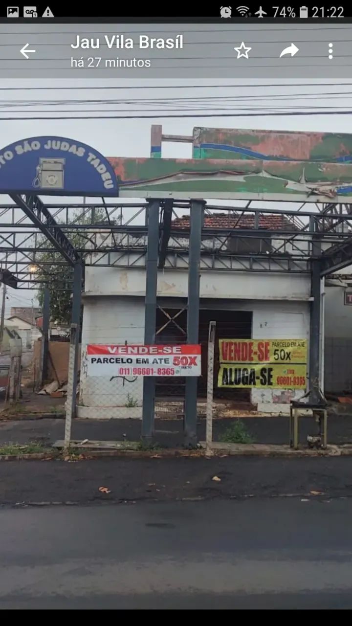 posto combustivel jau c propriedade $ 699000 - desativado