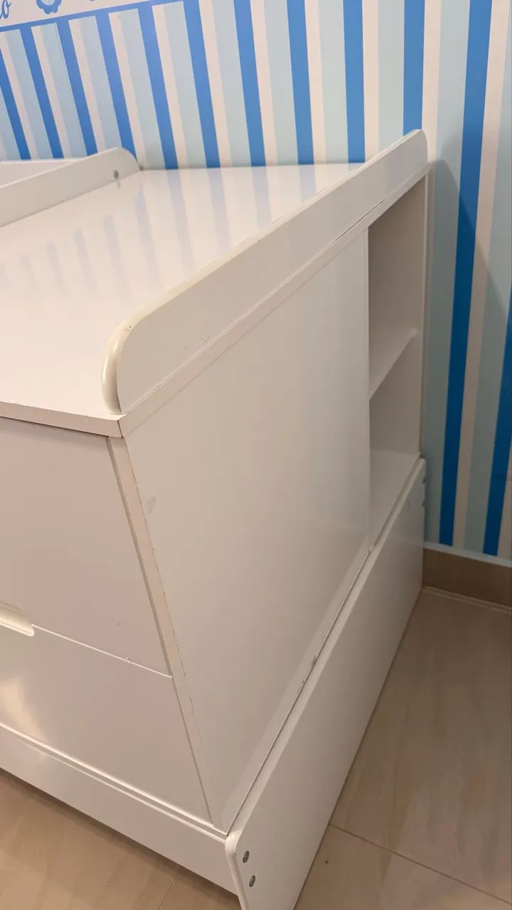 Berço Multifuncional americano branco - Foto 3