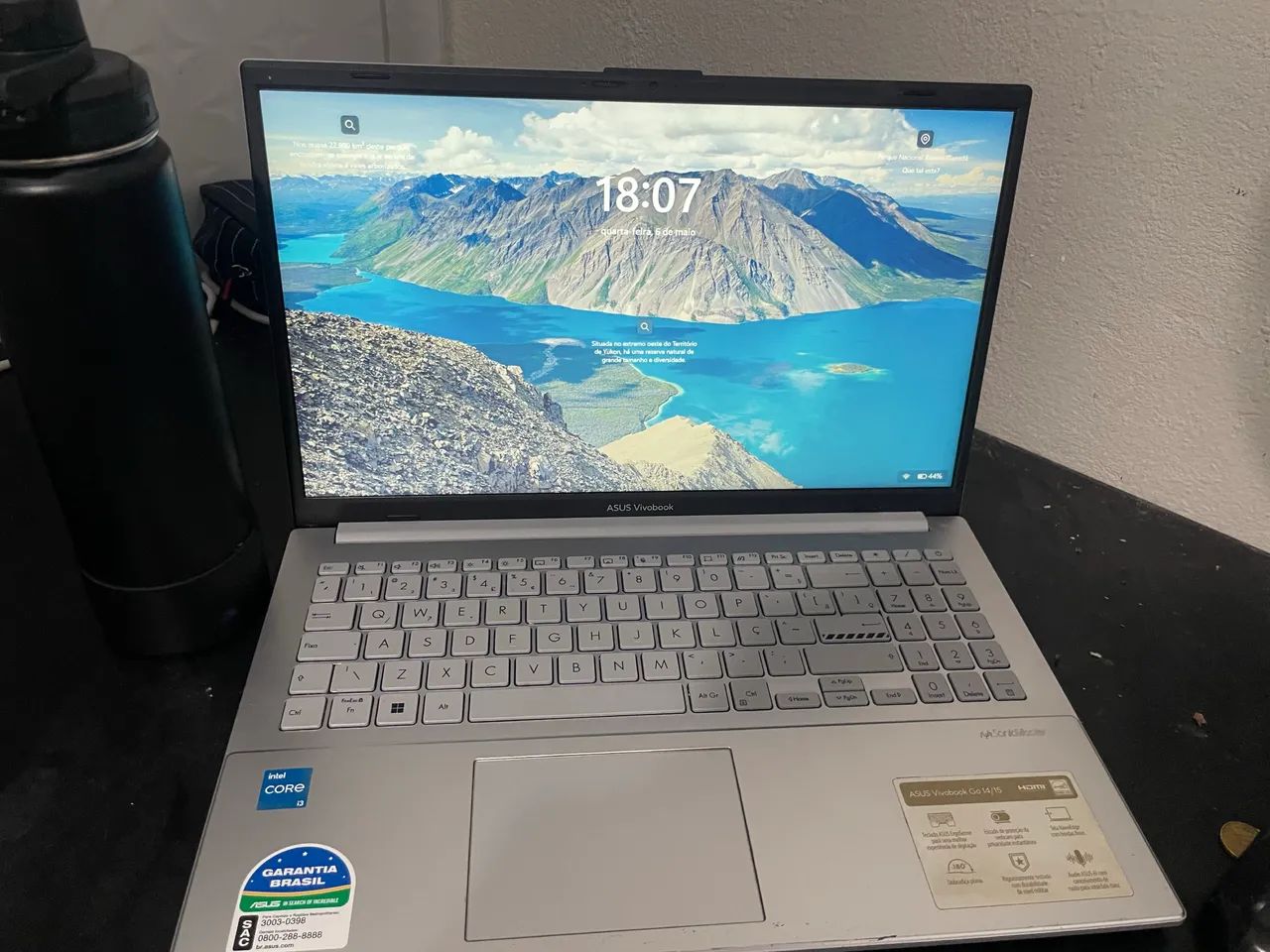 Notebook Asus I3 8 GB Ram 256 GB SSD Última geração *MUITO NOVO