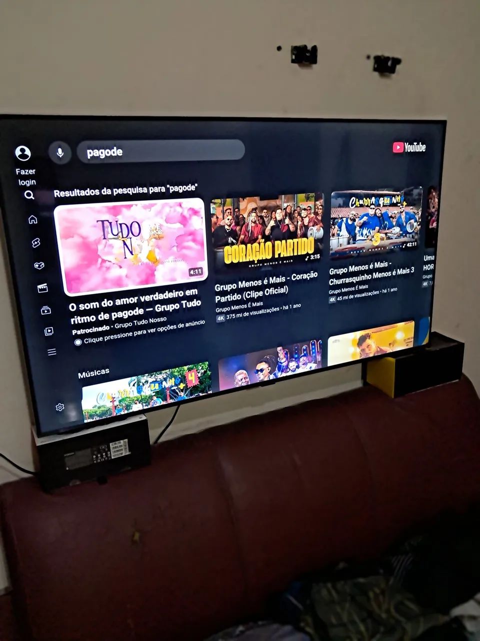 Tv Samsung 55 polegadas smart  - Foto 2