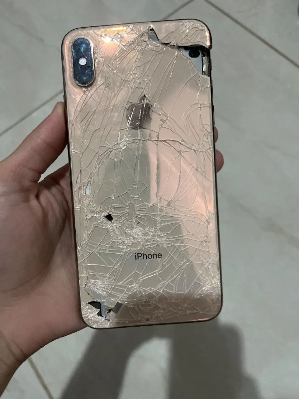Iphone XS MAX para retirada de peças