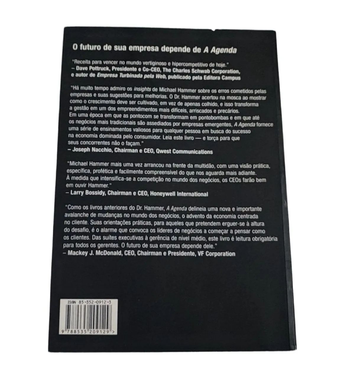 Livro - A Agenda _ Michael Hammer ( Editora Campus ) - Foto 2