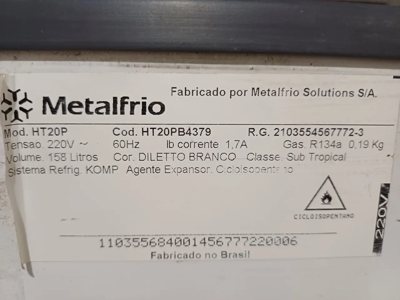 ♡²ページ freezer expositor 2 portas