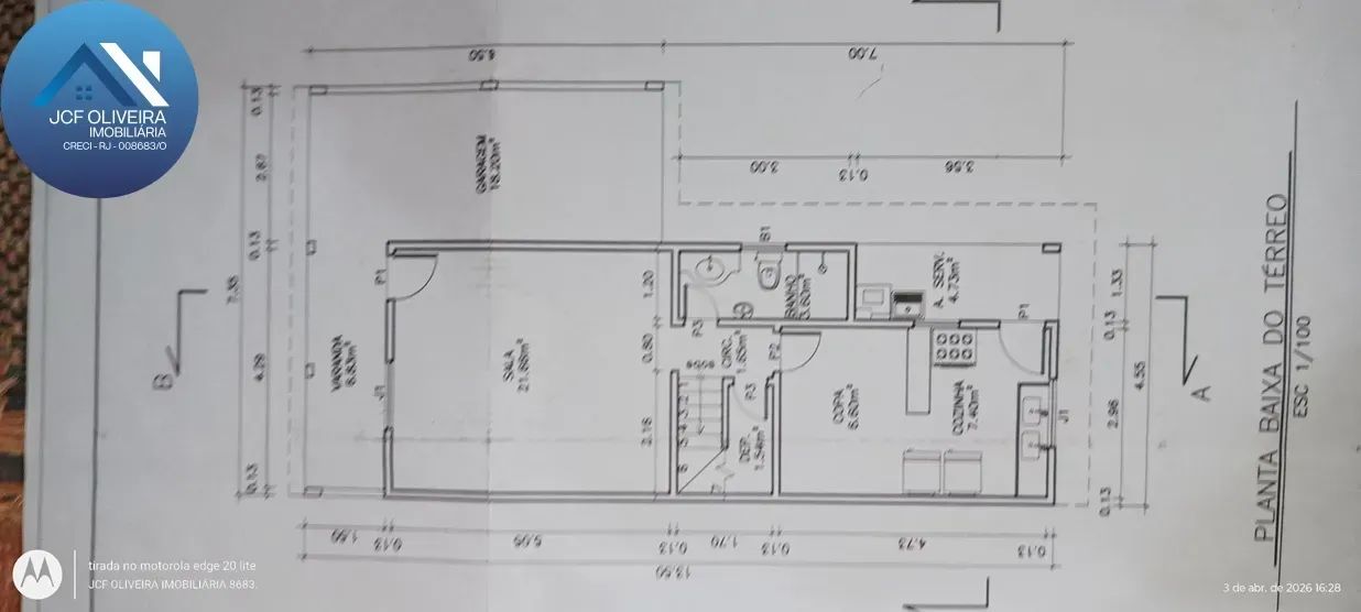 Imóvel para venda com 130 metros quadrados com 2 quartos em Centro - Santa Maria Madalena  - Foto 8