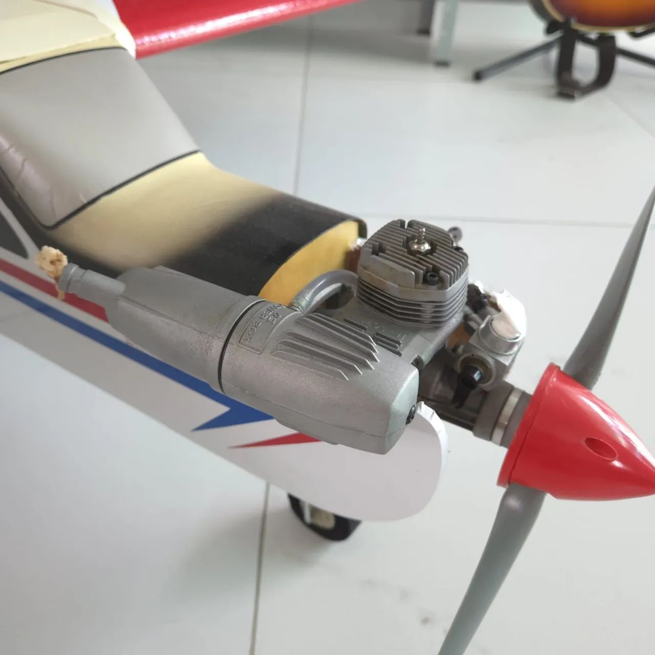 Aeromodelo Sky Lark II em madeira balsa pronto pra voar ?  - Foto 4