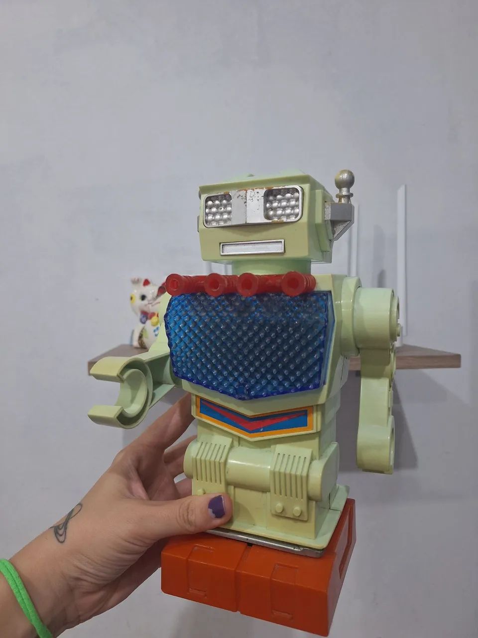 Robô de brinquedo MIMO anos 80 - Foto 2