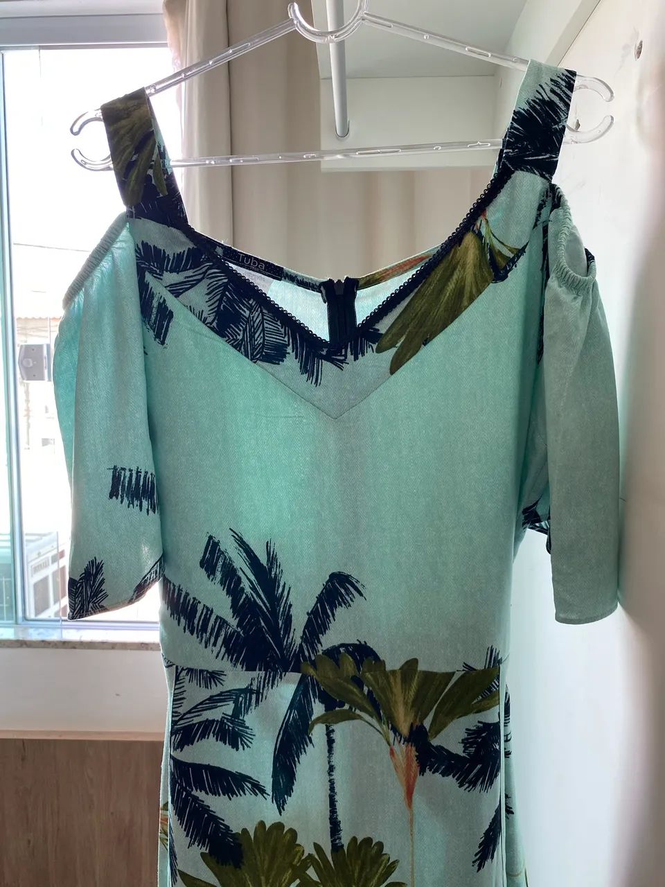 Vestido plus size longo estampado  - Foto 2