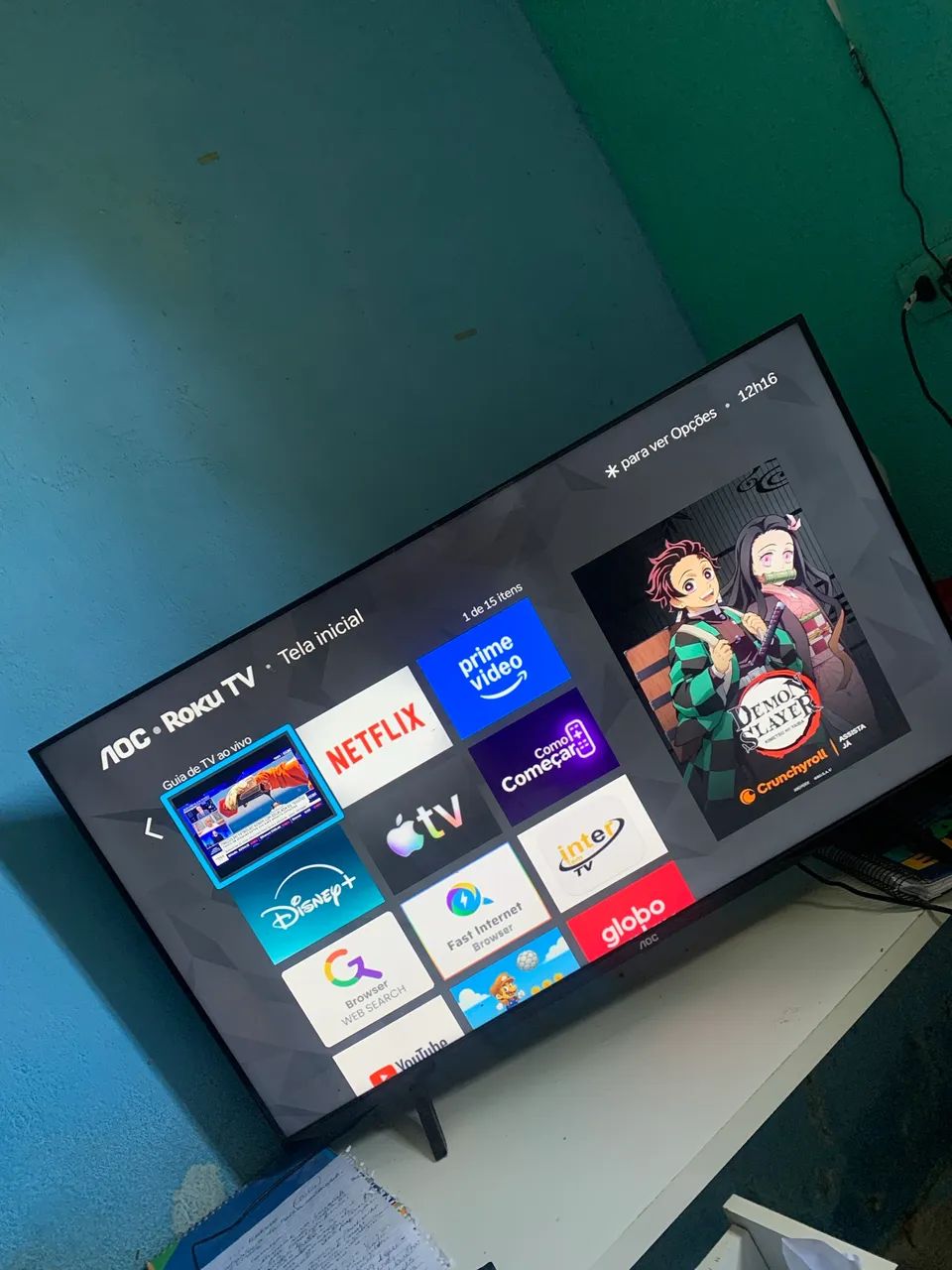 Tv Aoc smart 50 polegadas  - Foto 2