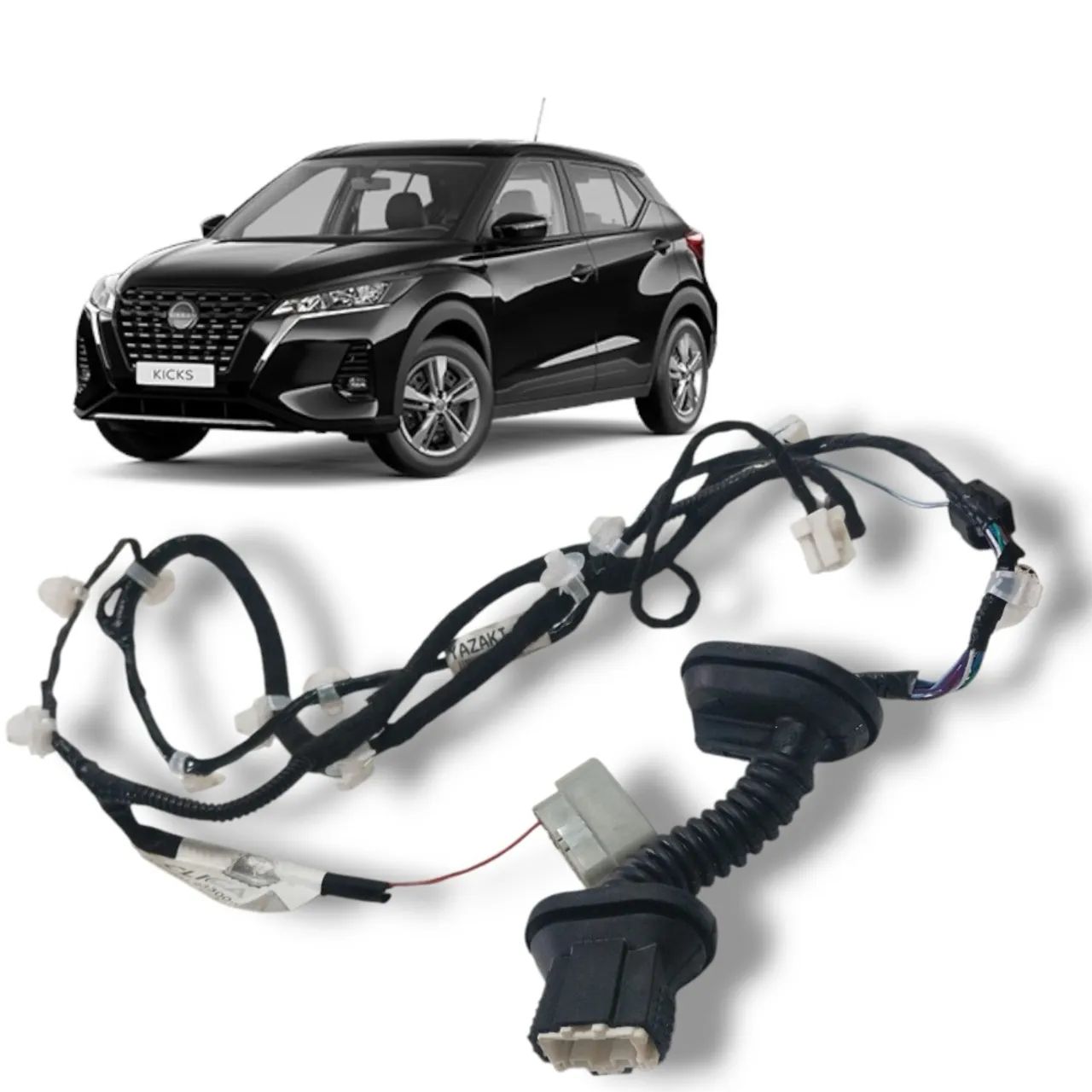 Chicote Porta Traseira Direita Nissan Kicks 2024 - Peças para