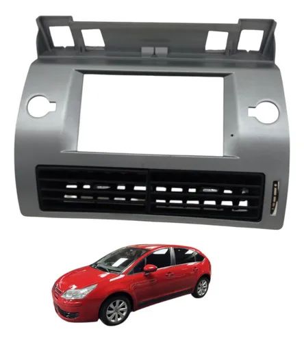 Moldura Painel Central Difusor Ar Citroen C4 Glx 2013 2014