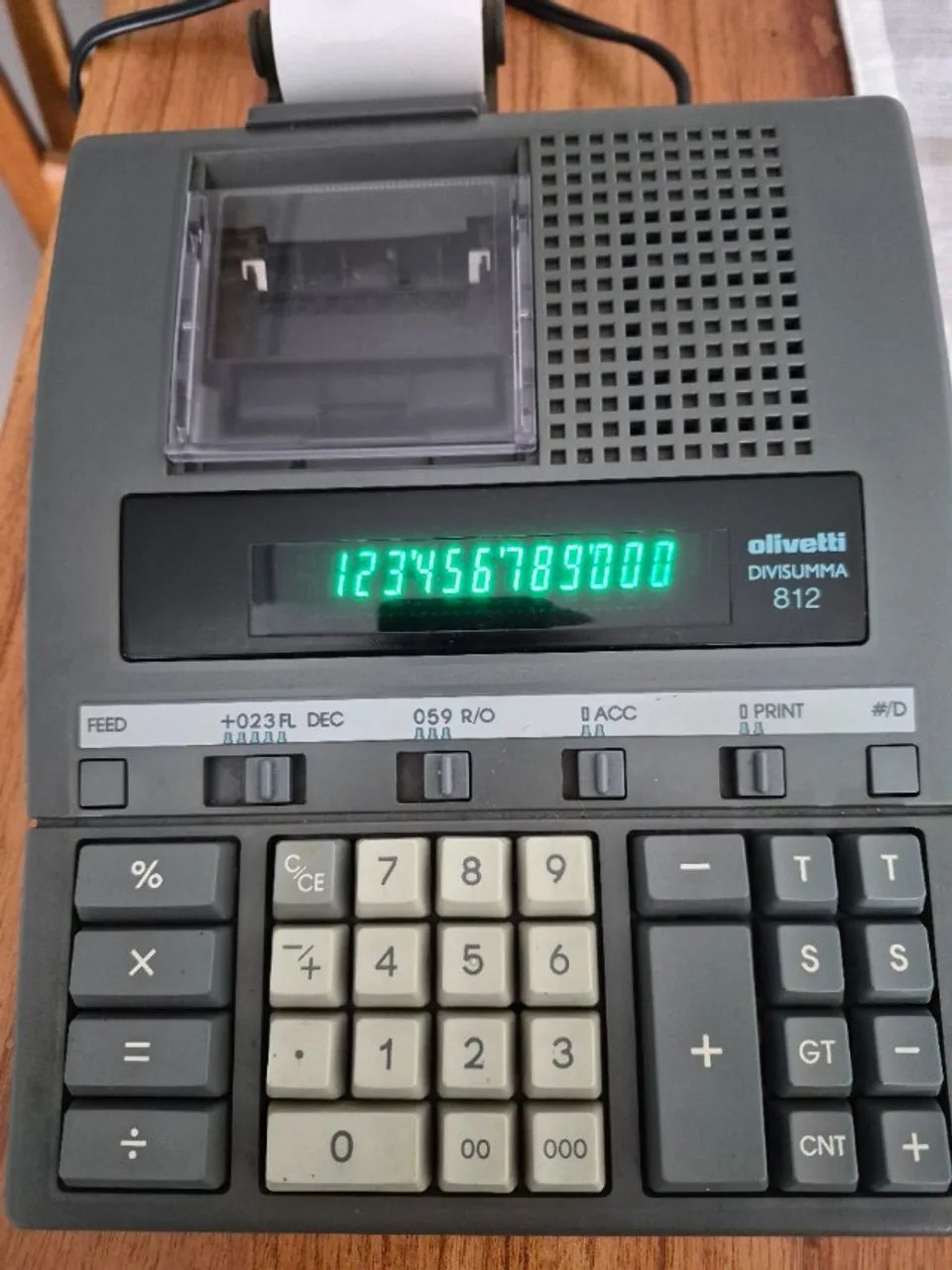 Calculadora  de mesa Olivetti