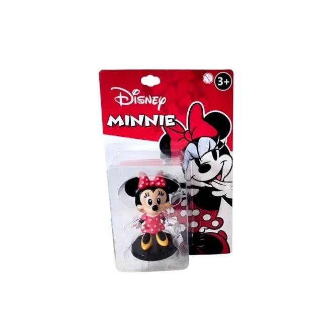 Boneco Minnie Original Disney - Mini Figura Colecionável 3+