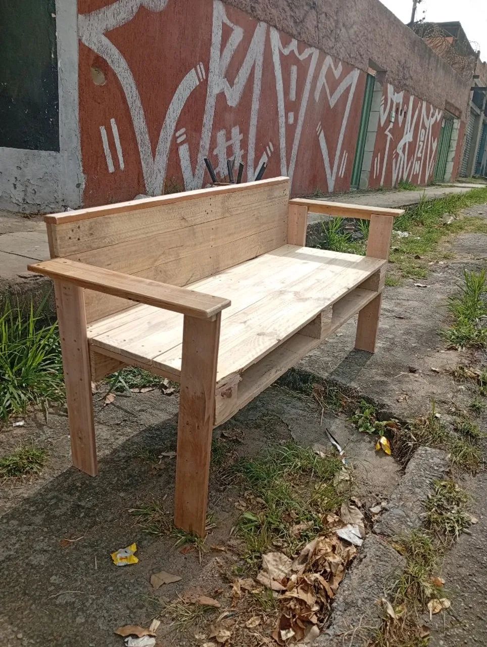 Banco de palete a pronta entrega  - Foto 4