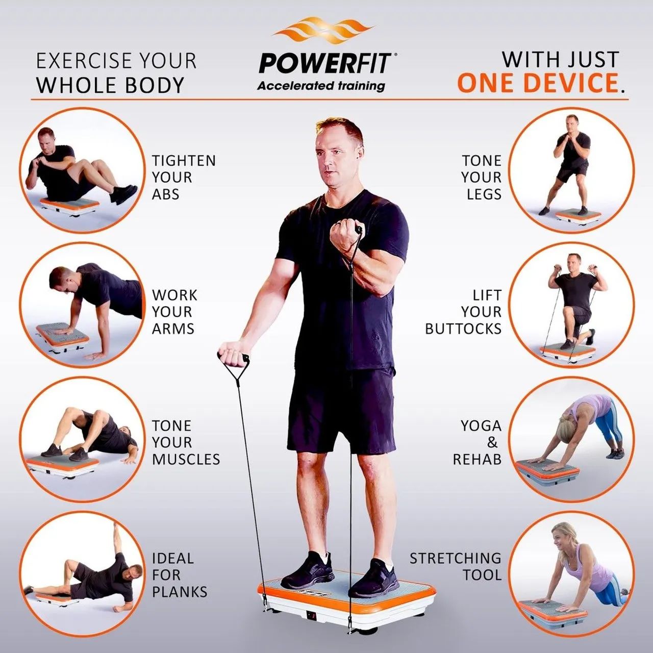 Plataforma Vibratória de Exercícios  - Foto 3