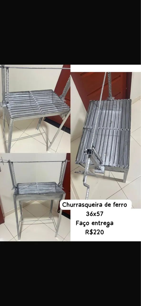 Churrasqueiras a pronta entrega 
