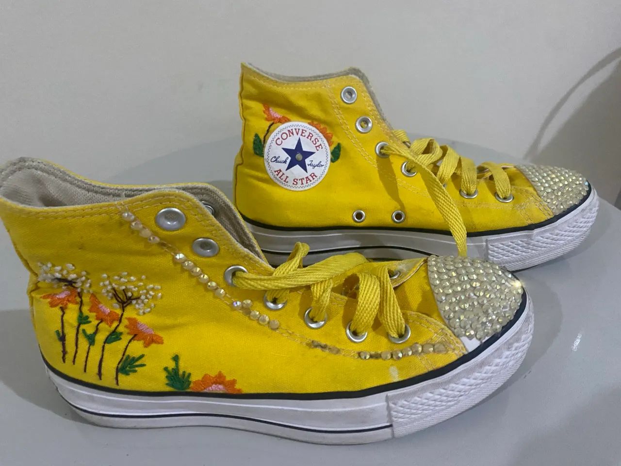 Tênis All Star - Cano Alto - Customizado 
