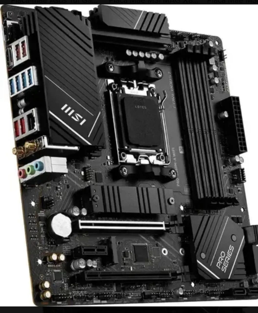 Placa mãe MSI PRO B650M-A WIFI - Foto 2