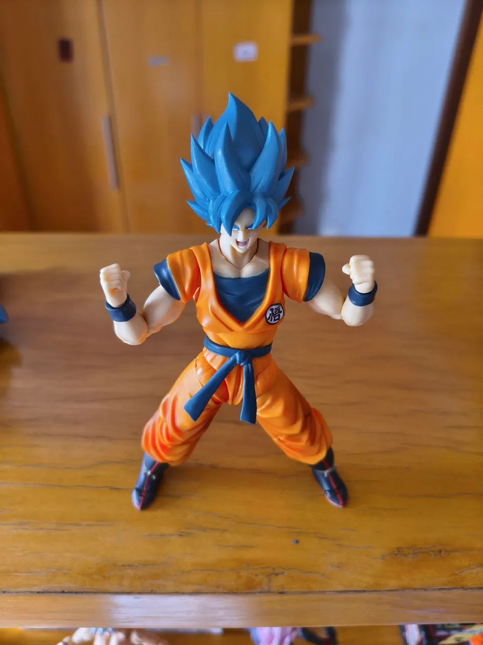 Pack 2 em 1! Goku blue 2.0 + Head god Sh figuarts! - Foto 4