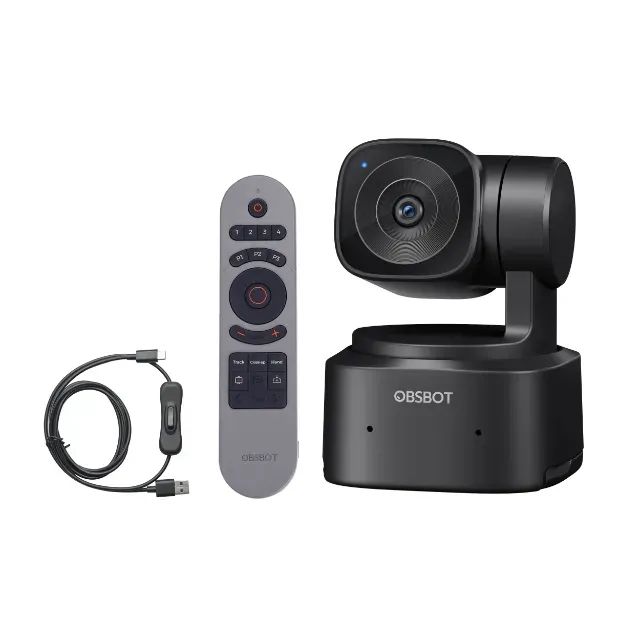 Webcam PTZ Obsbot Tiny SE 1080p 100fps com rastreamento Ai e Hdr IA Profissional - Foto 2