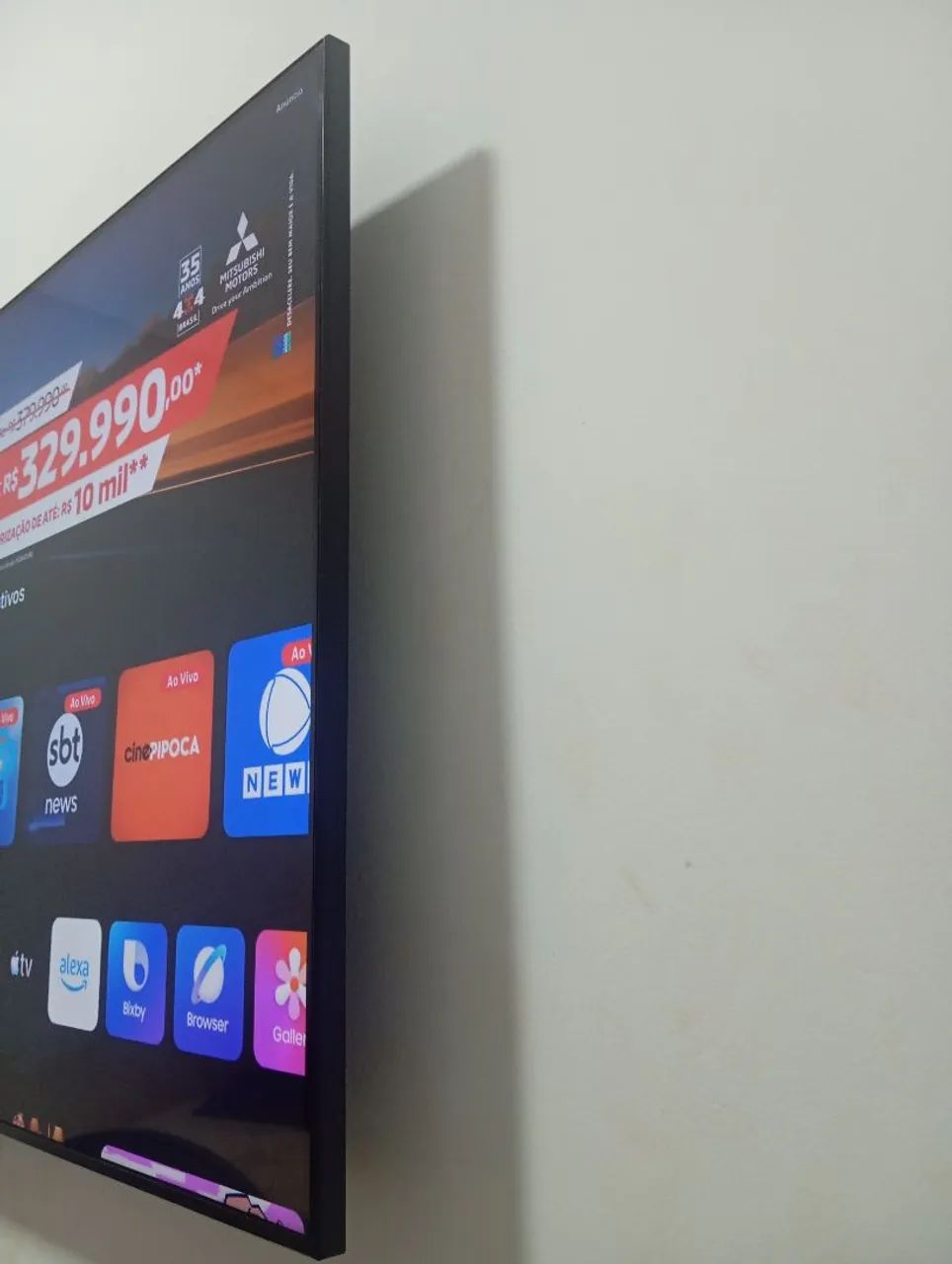 Vendo tv 55 polegadas da samsung - Foto 3