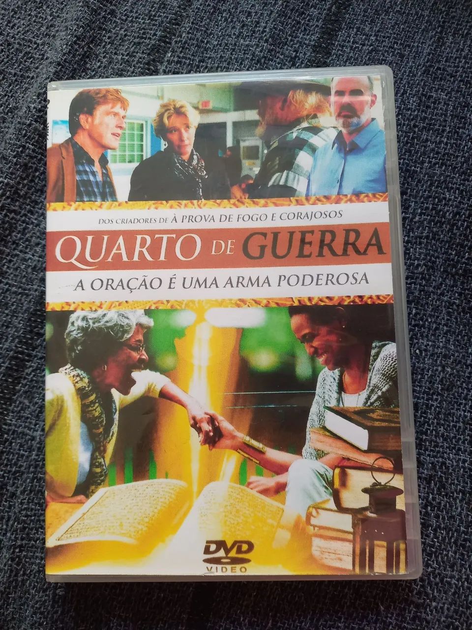 DVD: QUARTO DE GUERRA A ORAÇÃO É UMA ARMA PODEROSA(ORIGINAL)