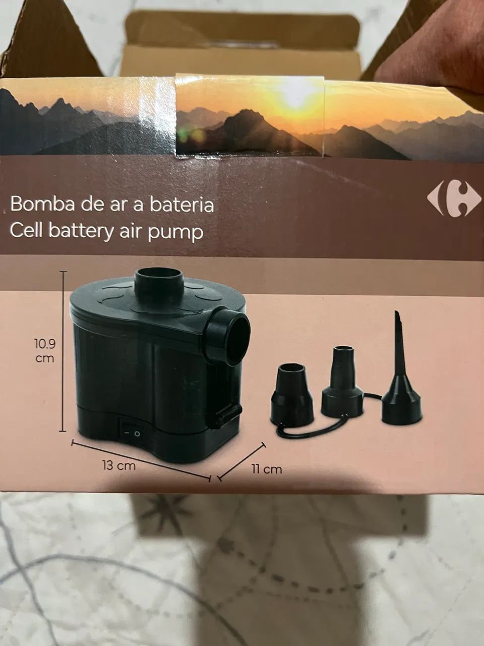 Bomba de ar para colchão  - Foto 3