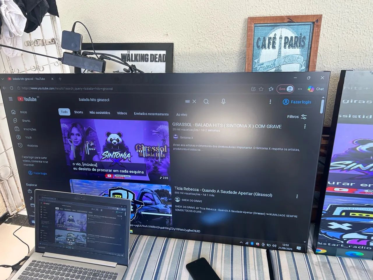 Monitor Profissional da Samsung VM55C-E de 55