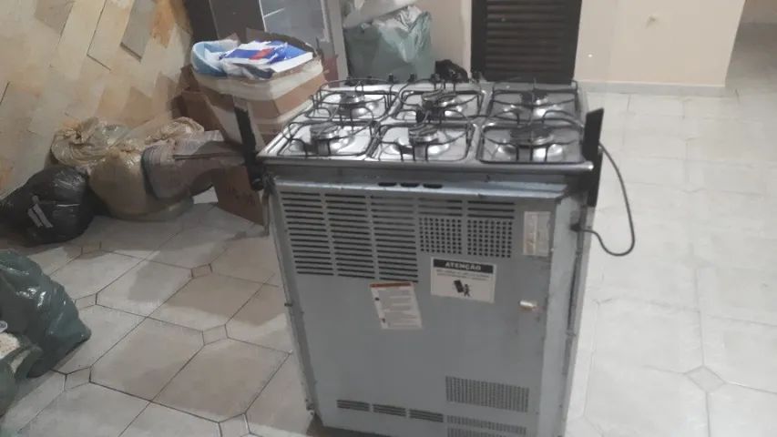 Fogão 5 bocas brastemp