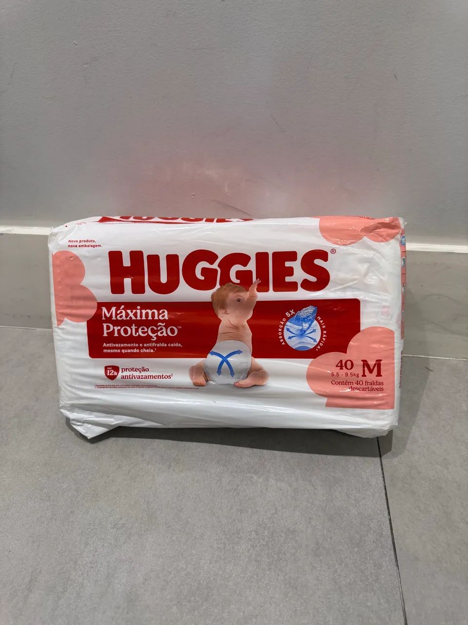 Kit de pacotes de Fraldas NOVOS - Foto 3