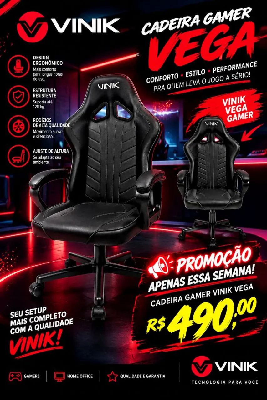 Cadeira Gamer 