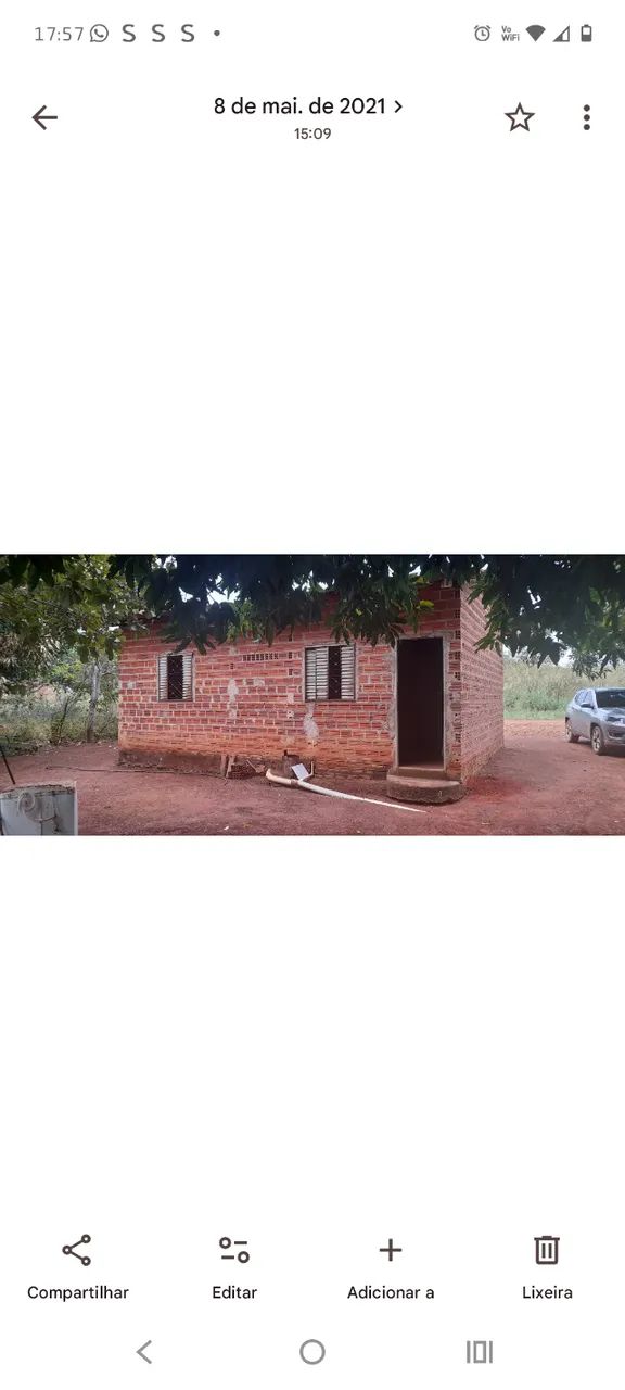 CHÁCARA À VENDA - TOCANTÍNIA/TO 60x140