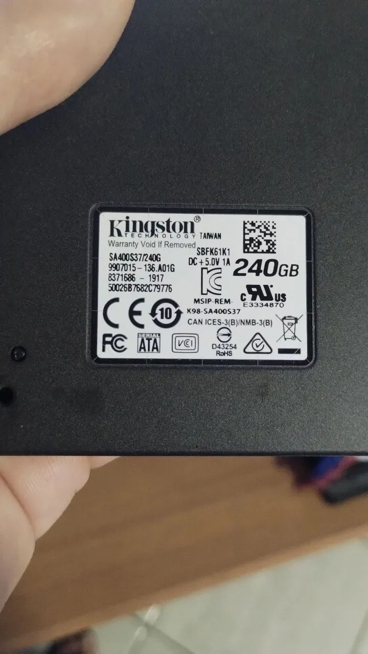 SSd Kingston 240GB - Foto 2