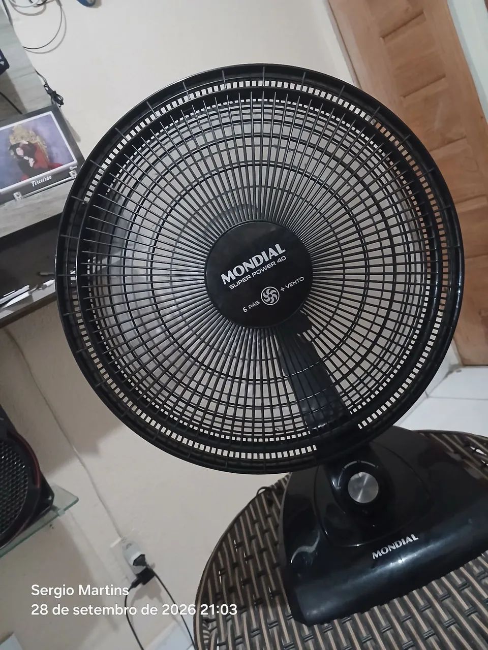 Ventilador mondial funciona turfao 