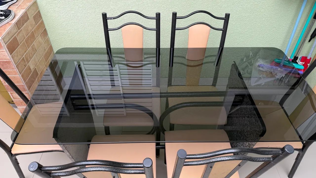 Mesa de jantar com 6 cadeiras - Foto 3